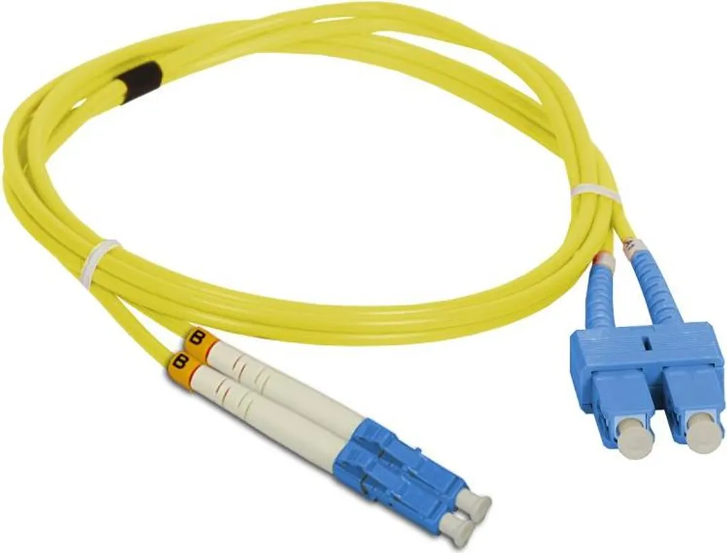 Cavo Fibra Ottica ALANTEC OS2 LC-SC 3m Duplex - Offerta Professionale