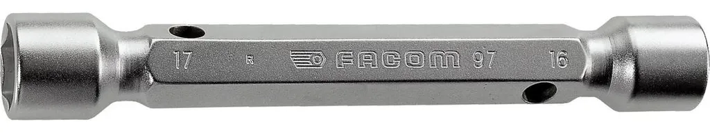 Clé à pipe 16x17 mm Facom : débloquez facilement les écrous difficiles