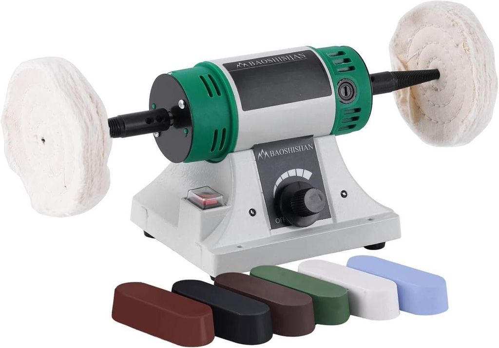 Poliermaschine 1750 min. U/min, 10000 max. U/min, (10 tlg), Produktbild 