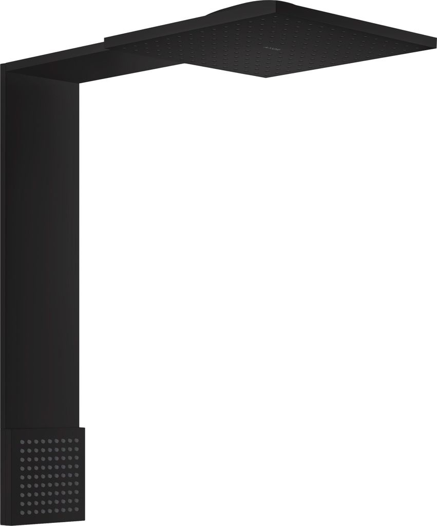 AXOR ShowerComposition Shower module 250/250 2jet with shoulder shower Matt Black, 12594670