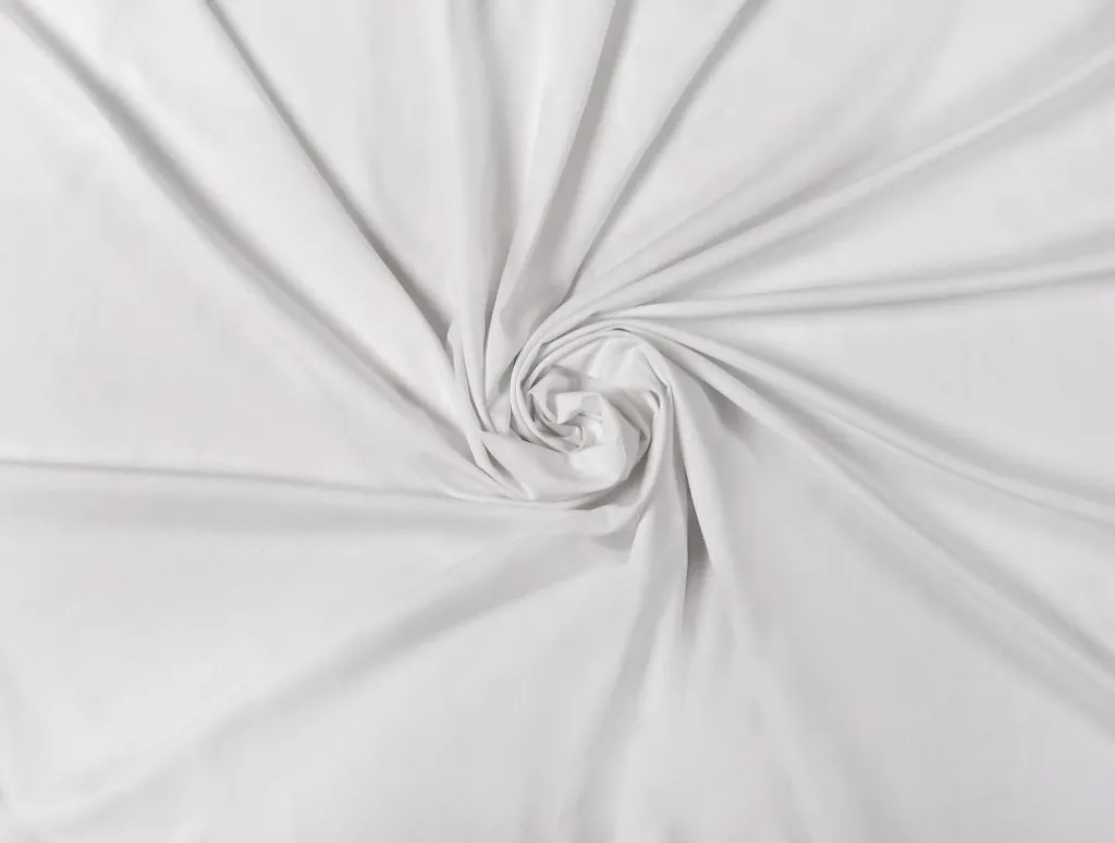 Lenzuolo 90x200 Bianco in Cotone Naturale - Riposo Sano e Traspirante