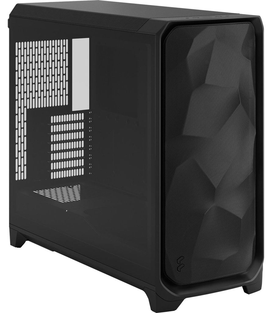 Fractal Meshify 3 XL PC-Gehäuse, schwarz, ATX, gehärtetes Glas, Gaming