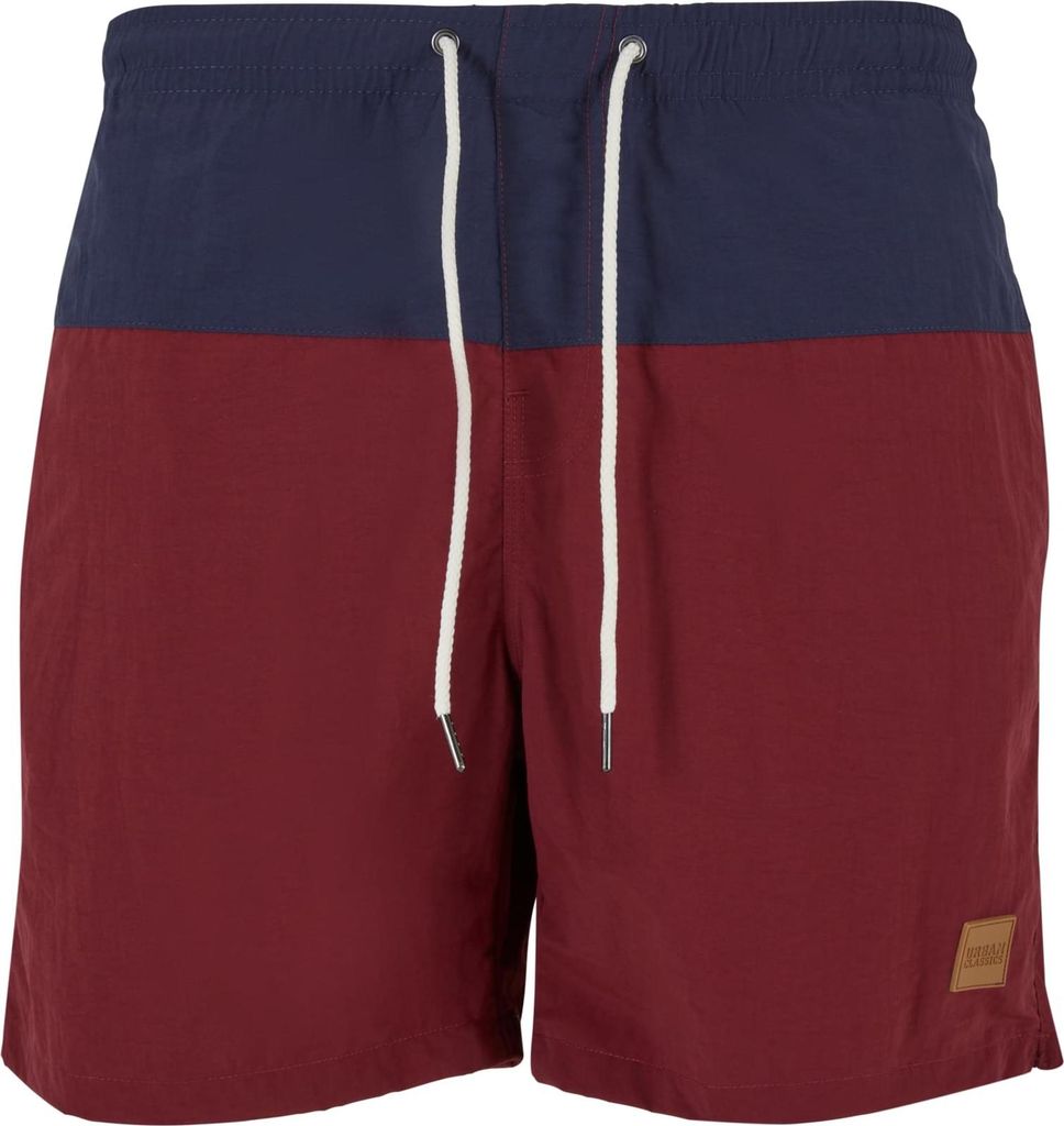 Urban Classics Badehose für Männer Shorts Conuck marinerot Produktbild 