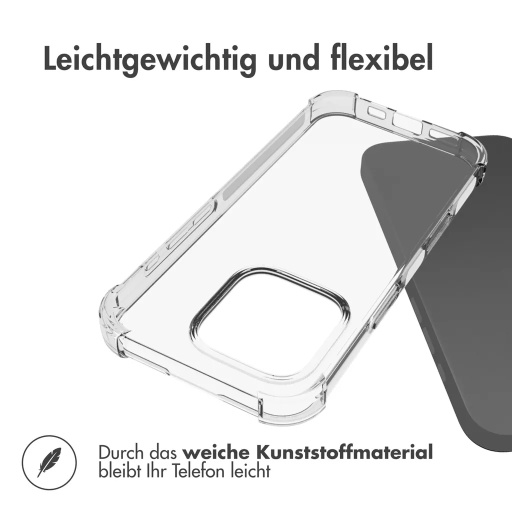 Custodia antiurto imoshion per iPhone 16 Pro - Trasparente - 5