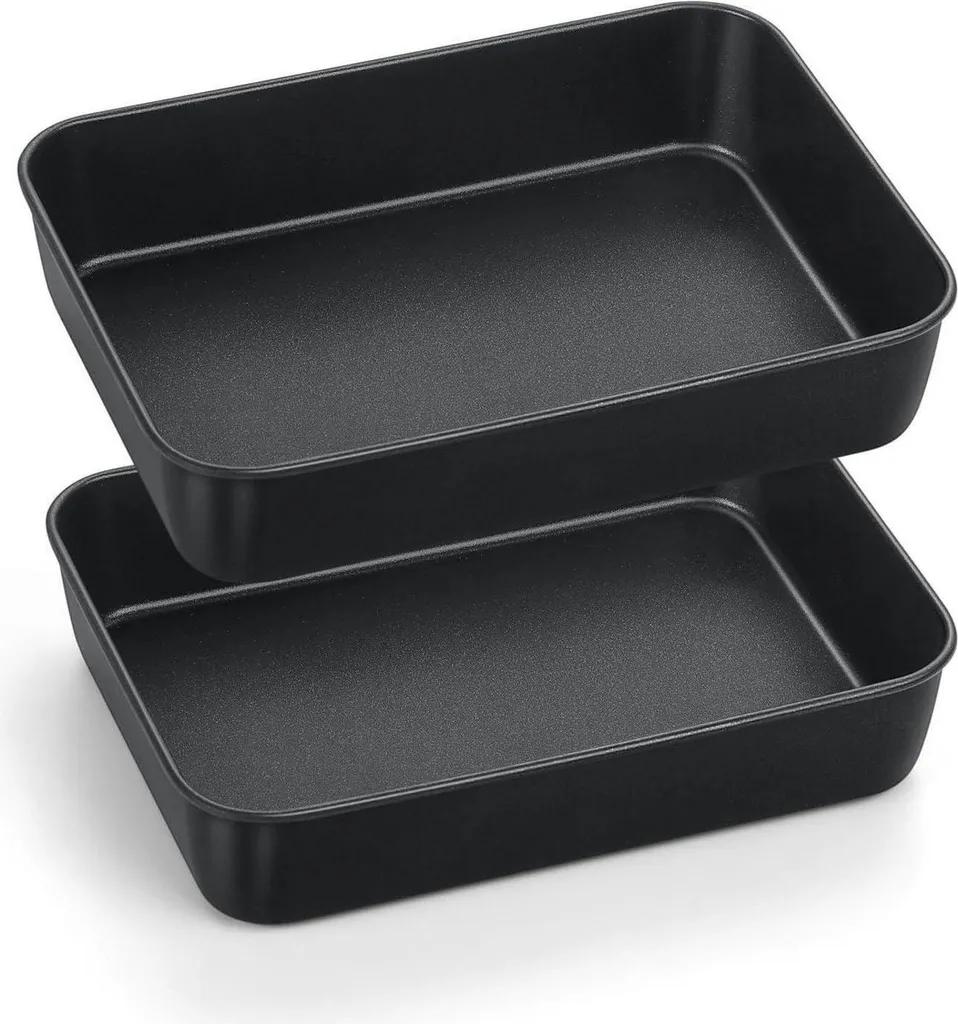 Crea Dolci Perfetti con il Set 2 Mini Teglie Onader Antiaderenti Inox