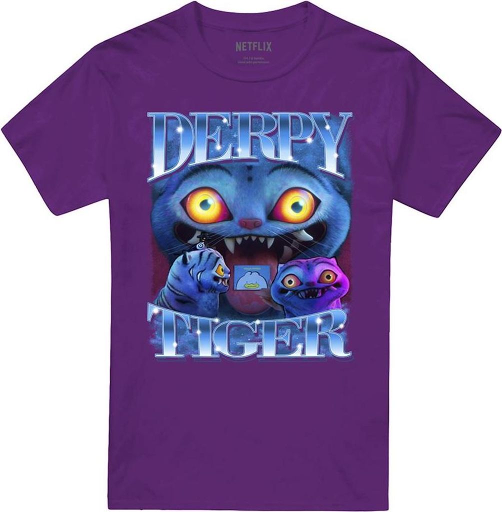 K-Pop Demon Hunters - T-shirt voor heren/dames, uni model, Productafbeelding 