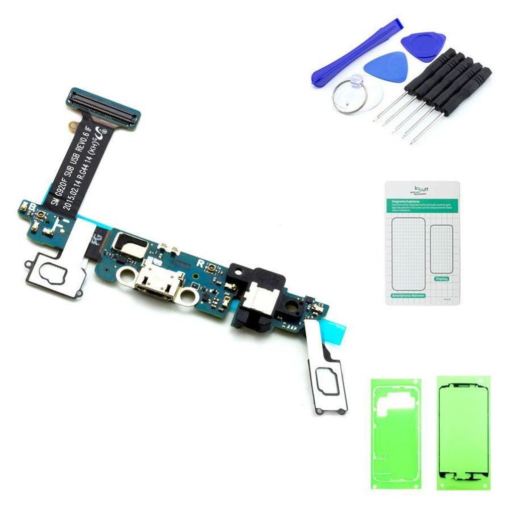 Samsung Galaxy S6 Ladebuchse - Set Produktbild 