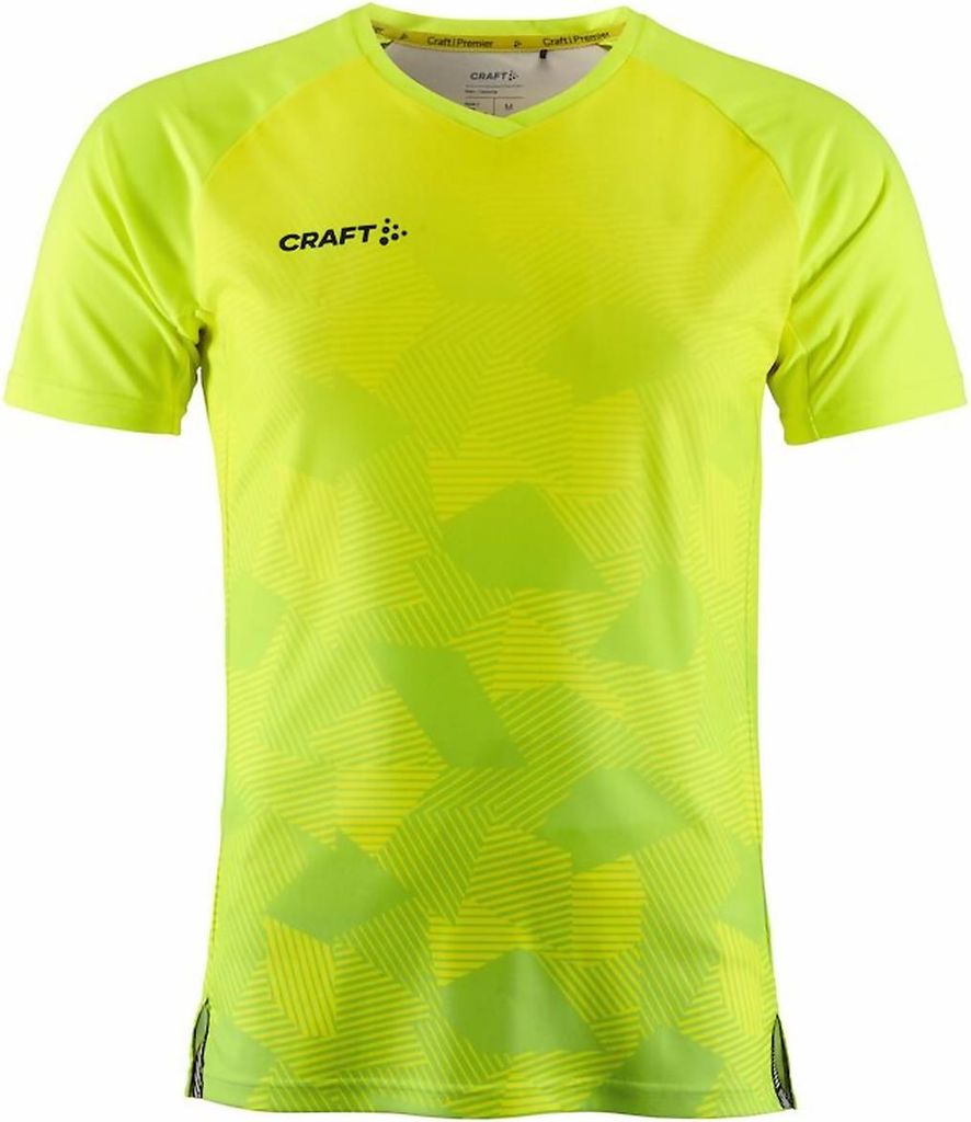 Craft Premier Fade Trikot Kurzarm Herren - Neongelb