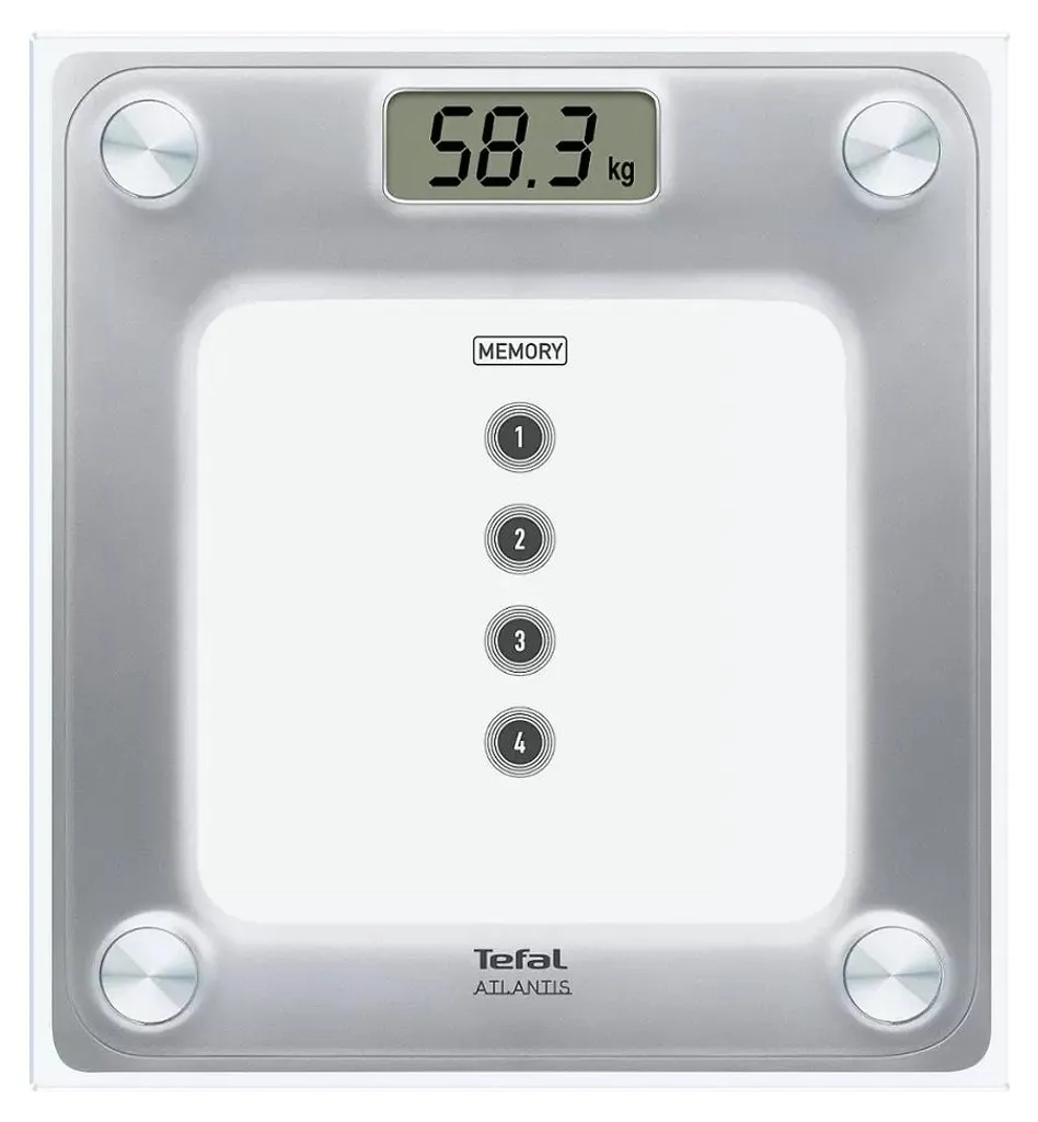 Suivi de poids précis avec le pèse-personne Tefal PP3020V0 Atlantis 160kg
