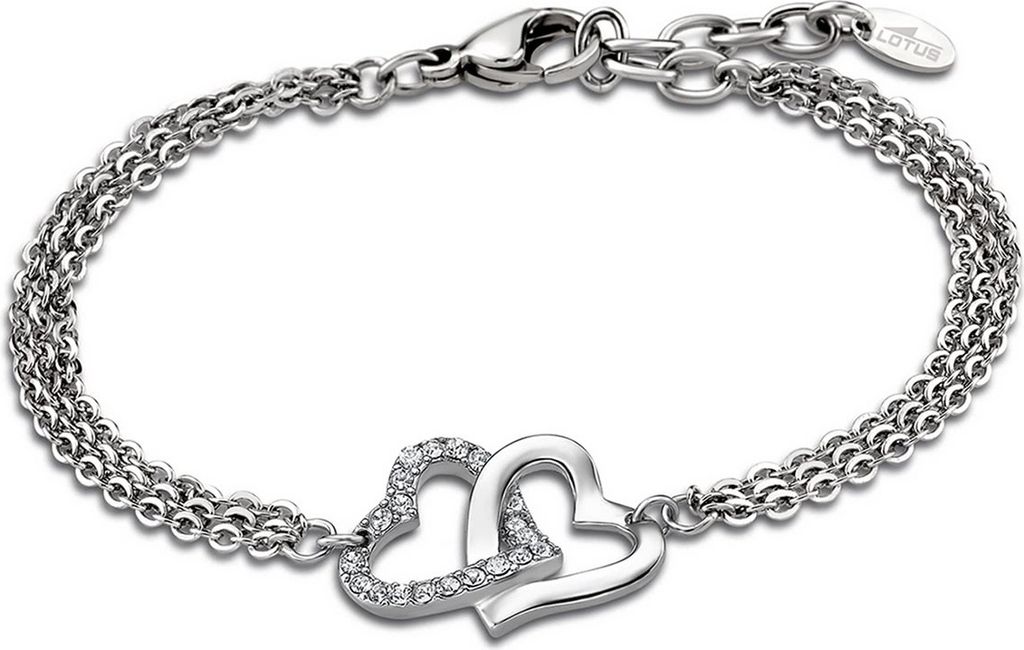 Lotus Style Armband Damen LS1912-2/1 Edelstahl silber Markenschmuck D2JLS1912-2-1
