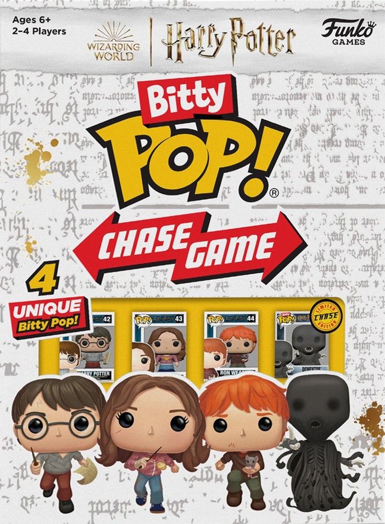Funko Games Bitty Pop! Chase Game Harry Potter - Bordspel Productafbeelding 