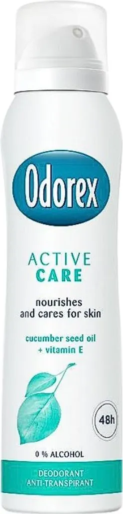 Odorex Active Care: Deodorante con Vitamina E e Cetriolo - Pack 4 Pezzi - 2