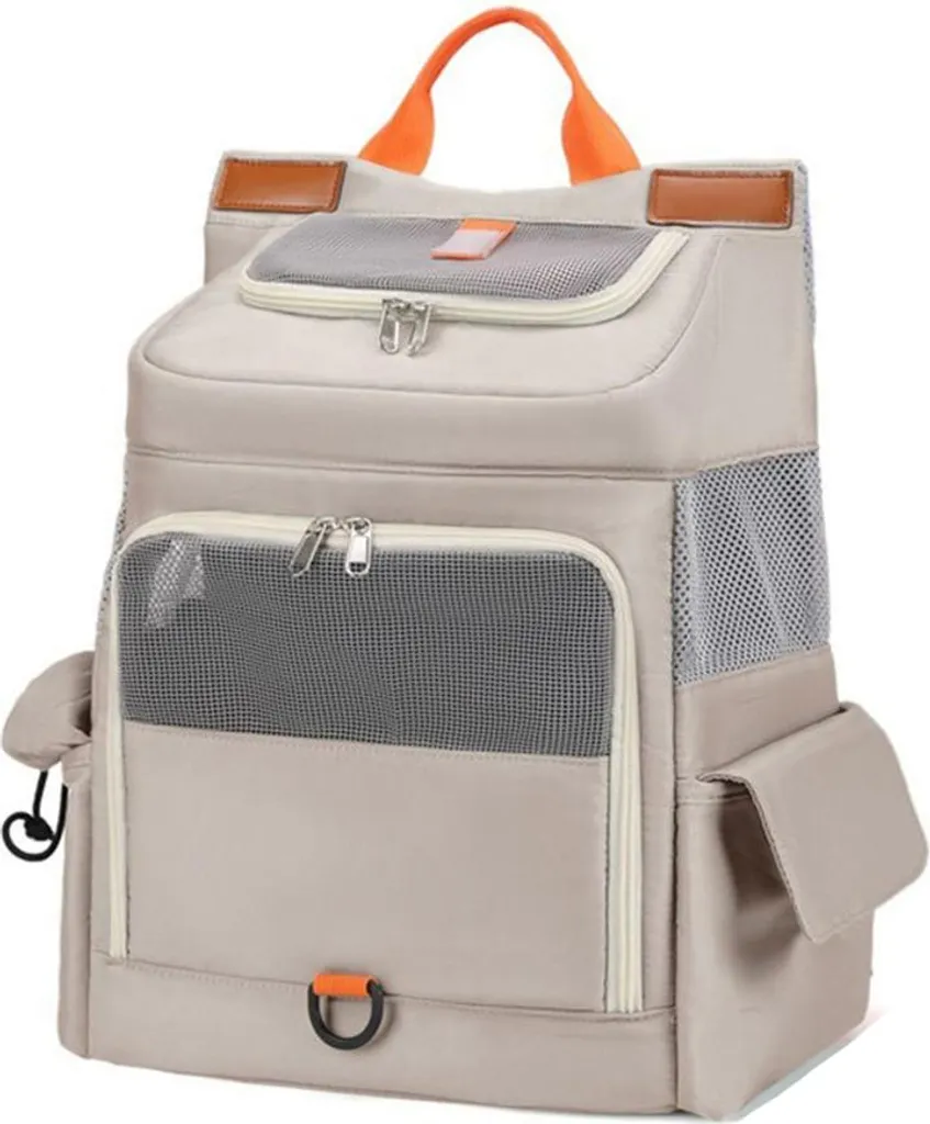 Sac à dos INF pour sorties avec animaux - Transport Kaki pour randonnée