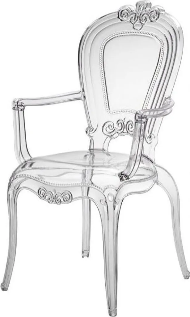 Fauteuil Duchessa polycarbonate pour mariage et réception de prestige