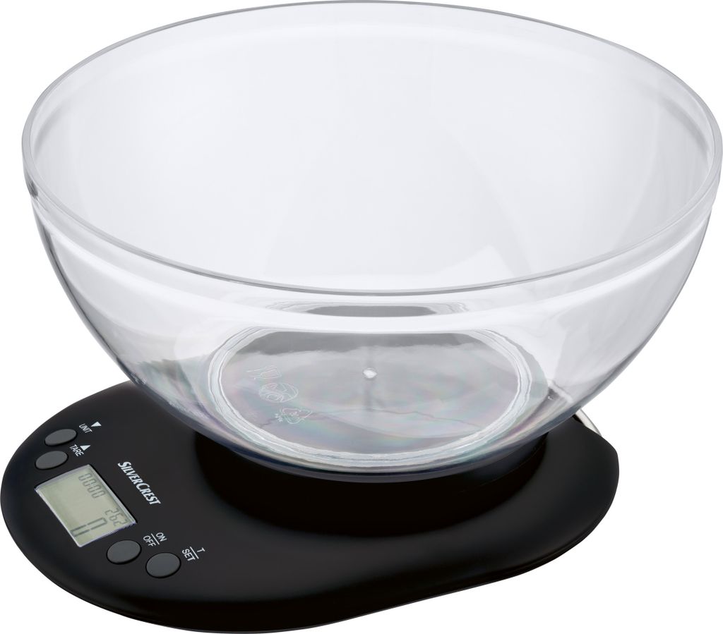 SILVERCREST® KITCHEN TOOLS Küchenwaage Kunststoff 5kg mit Produktbild 