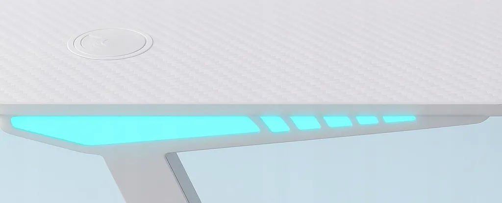 Bureau gamer LED RGB 120cm Ekspand avec support casque ergonomique - 7