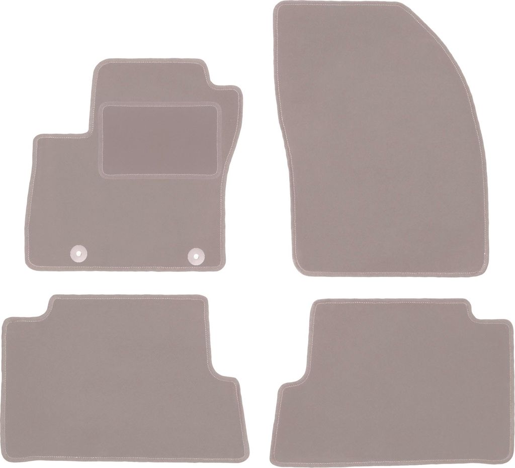 Velours-Autoteppiche für: Ford Kuga Mk1 SUV (2008-2011) Beige