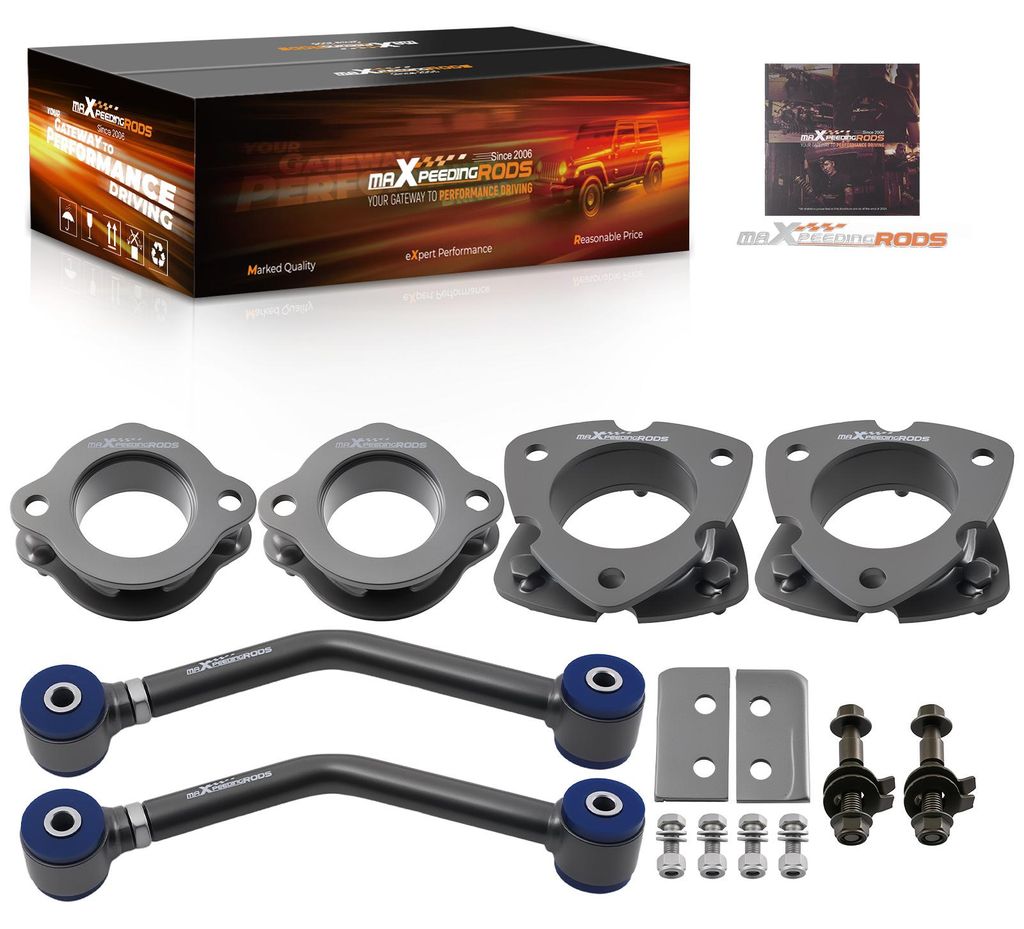2" Leveling Lift Kit Vorne & Hinten for Jeep Compass MK Produktbild 