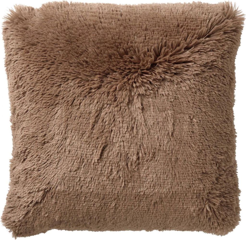 Rogon - Fluffy Kissen - Tobacco Brown - 45x45 cm