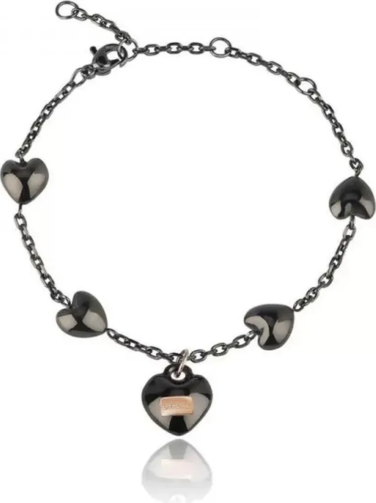 Bracelet Breil TJ2728 Femme en Acier Poli 20 cm Mailles Design Italien