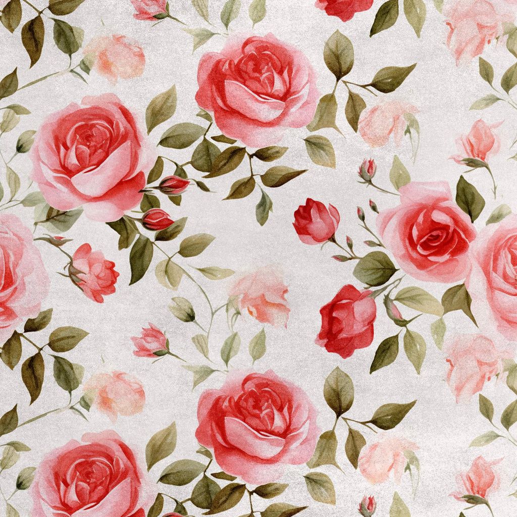 Royal Samt Stoff Polyester Zum Nähen - Motiv Blumen - RDX2928