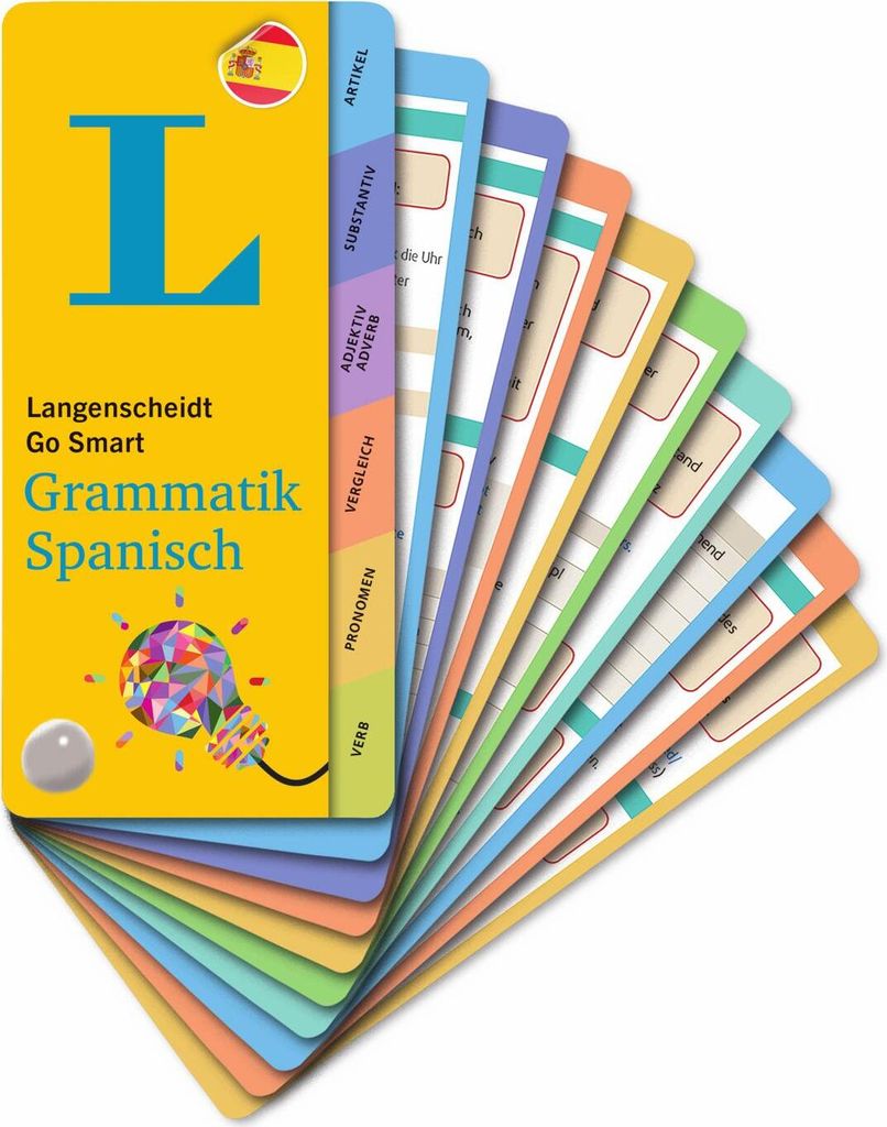 Langenscheidt Go Smart Grammatik Spanisch - Fächer