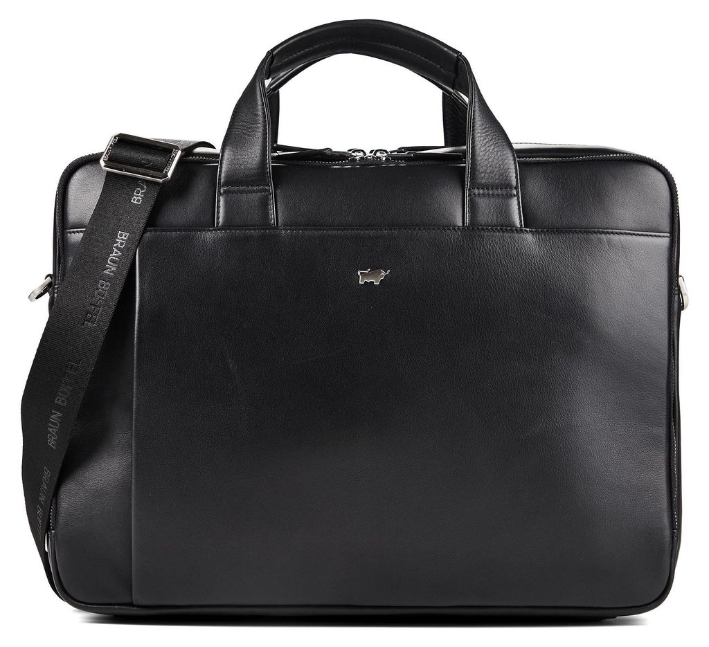 Braun Büffel Golf 3.0 Aktentasche Leder 40.5 cm Laptopfach