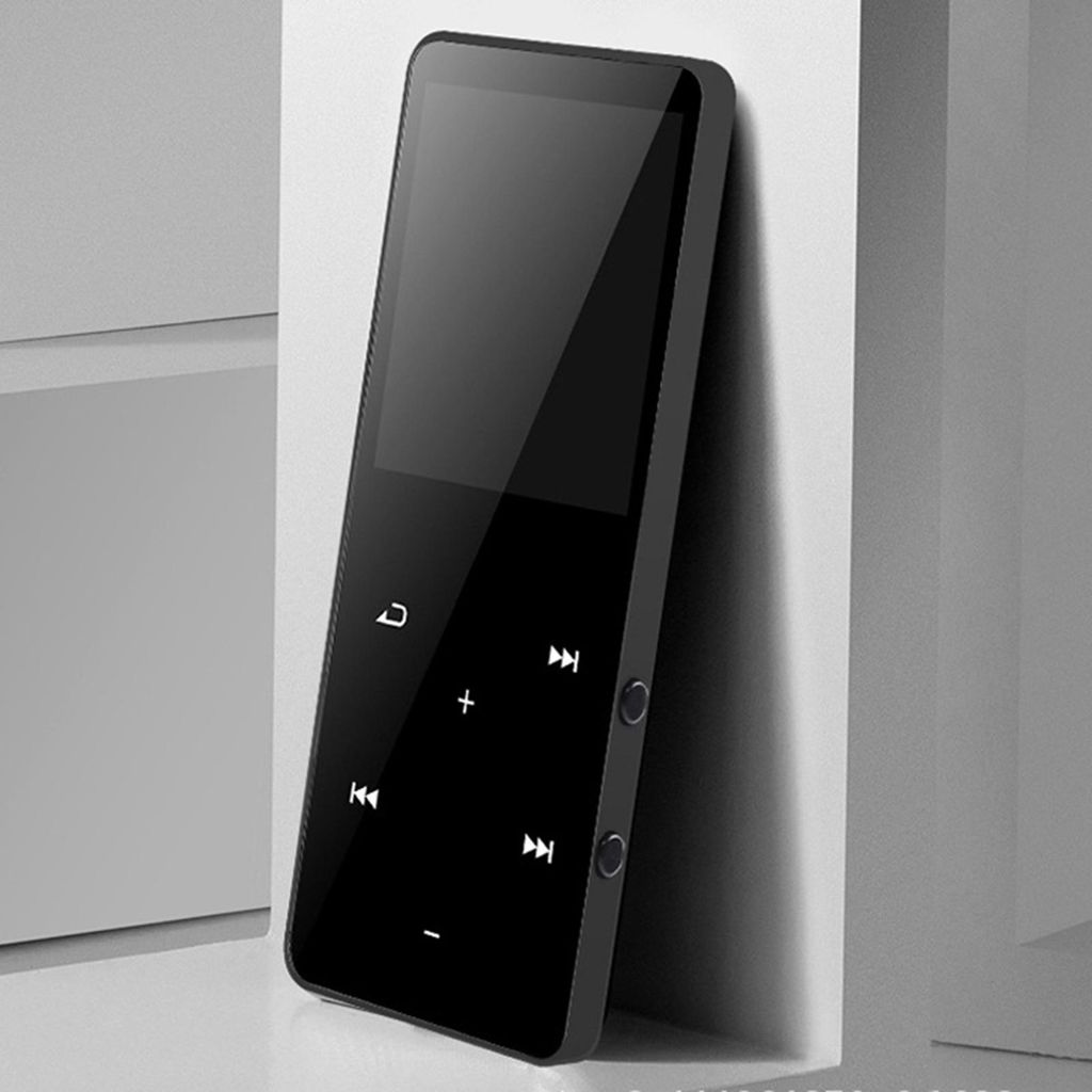 MP3-Player mit BT Tragbarer 1,8-Zoll-Farbbildschirm Digitaler Audioplayer Eingebauter Lautsprecher mit hoher Lautstärke Multifunktions-FM-Radio-Vo...