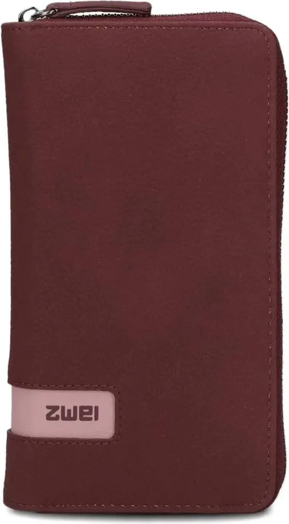 Portefeuille ZWEI M.WALLET MW2 rubin - Grand format élégant pour femme