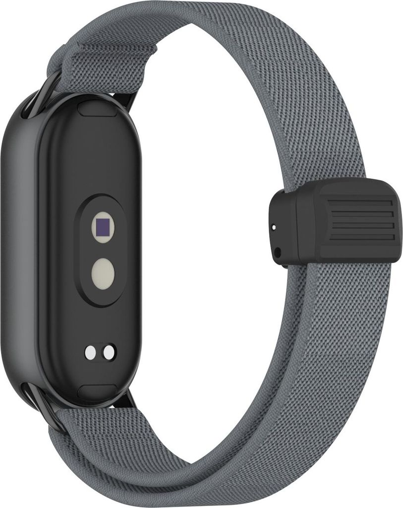 INF Magnetisches Armband für Xiaomi 10/9/8 - Komfortables, atmungsaktives Design Dunkelgrau