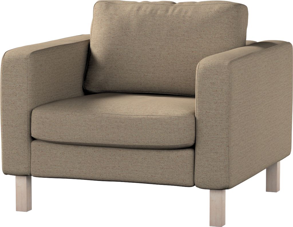 Dekoria Bezug für Karlstad Sessel, beige, Sesselhusse, Karlstad Sessel
