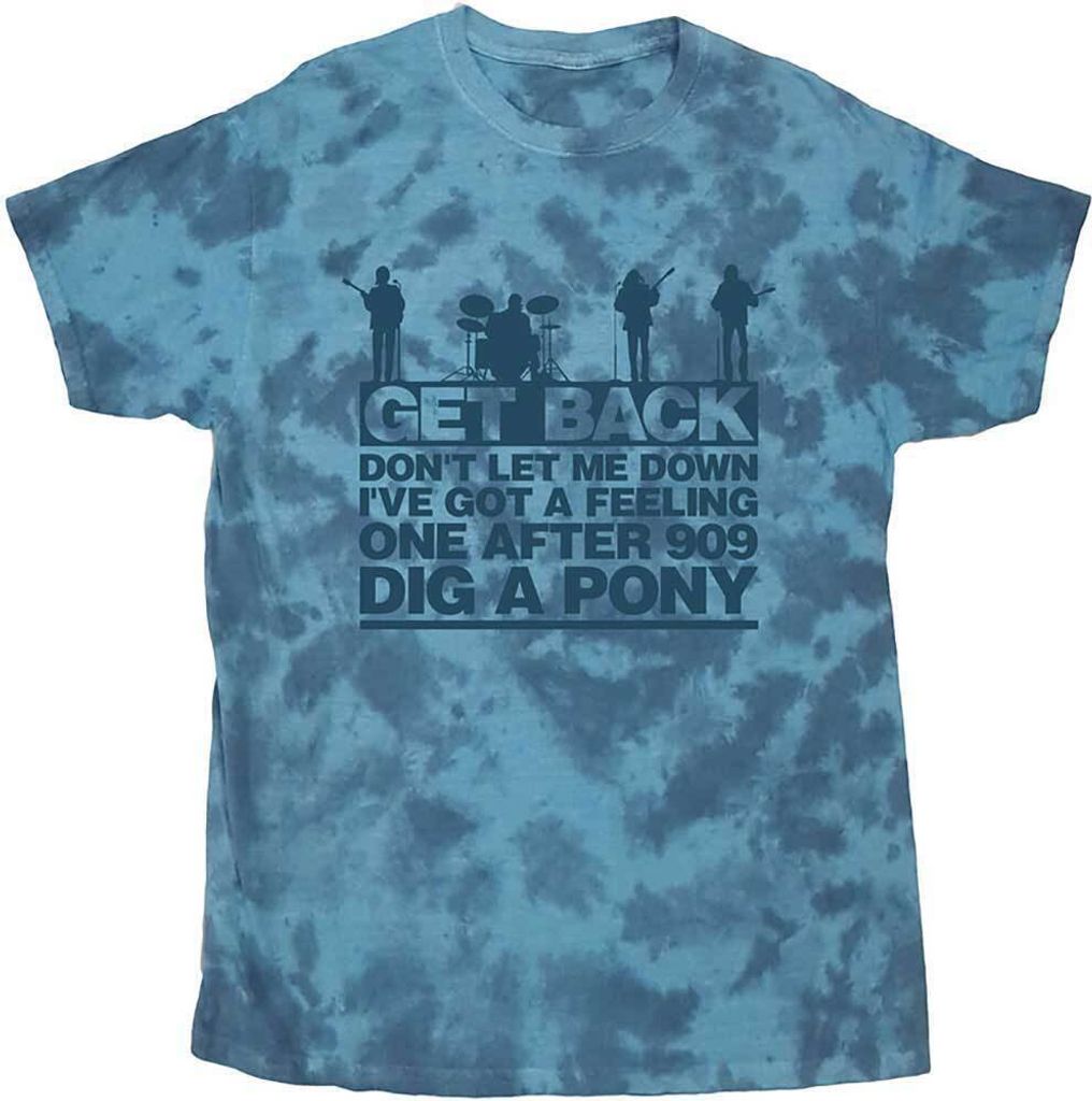 The Beatles - "Let It Be Songs" T-Shirt für Herren/Damen Uni RO3979 (S) (Hellblau)