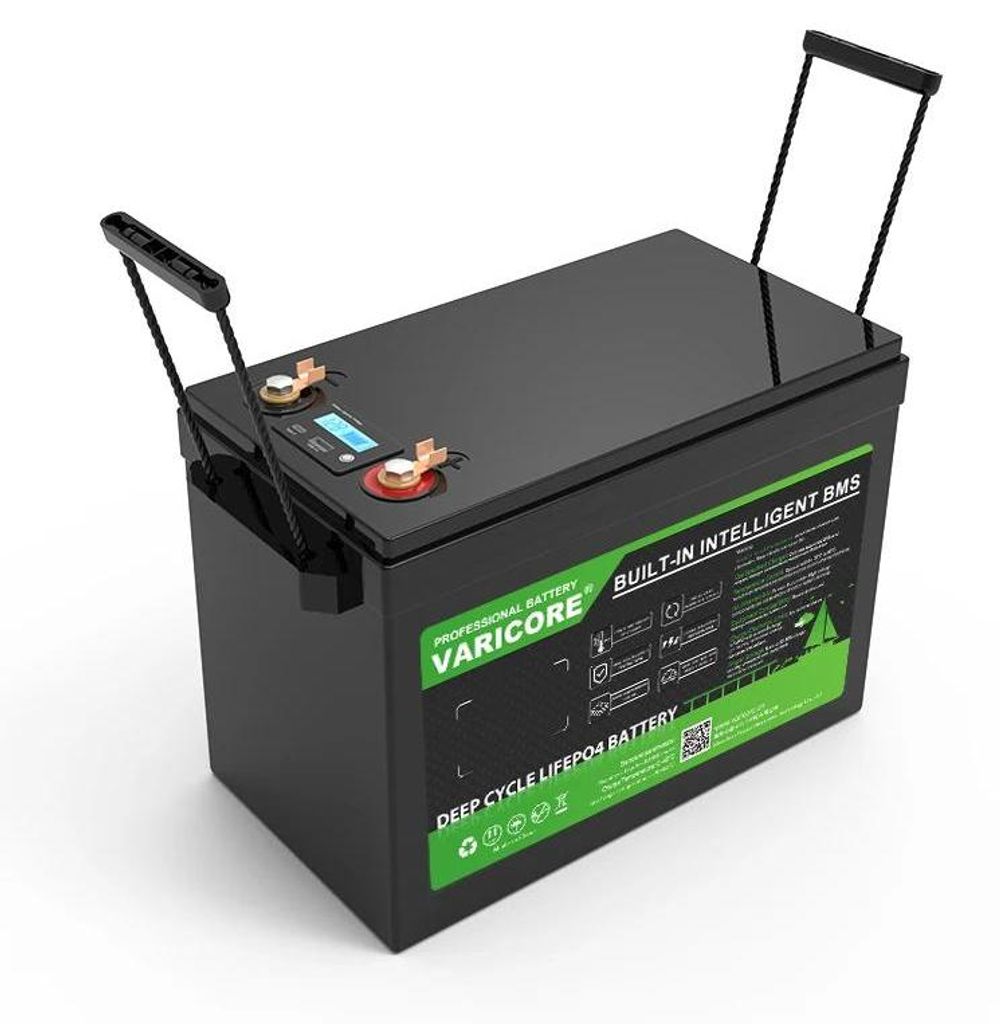 LiFePO4 Lithium-Eisenphosphat Batterie - 24V 150Ah LCD - Deep Cycle Akku - Für Wohnmobil Boot Solaranlage - Für ATV Camping