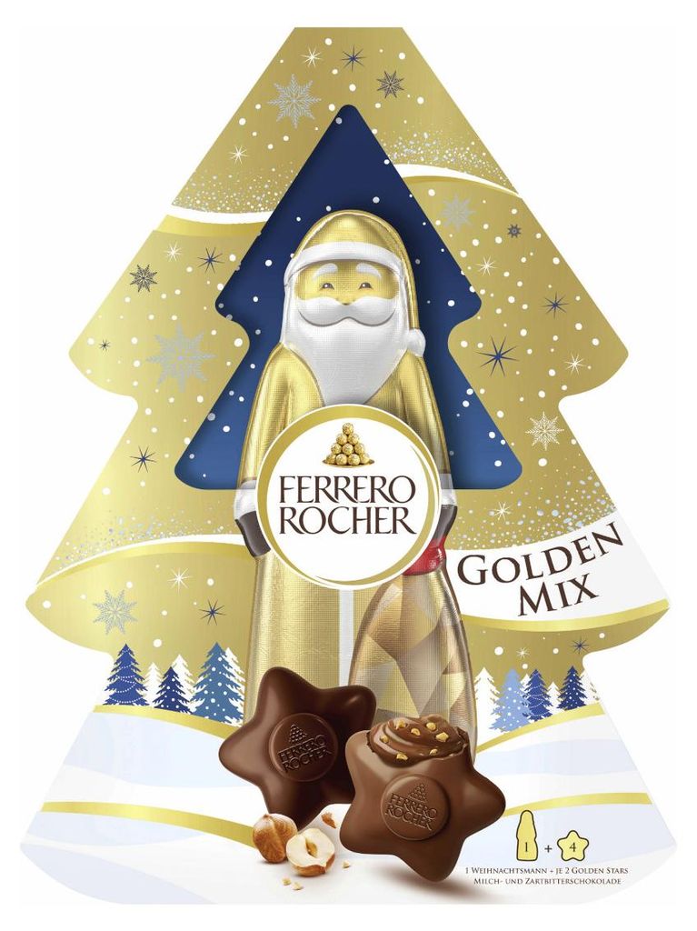 Ferrero Rocher, mieszanka "Golden Stars" i czekolada Zdjęcie produktu 