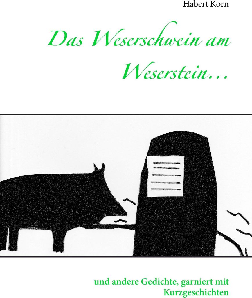 Das Weserschwein am Weserstein...