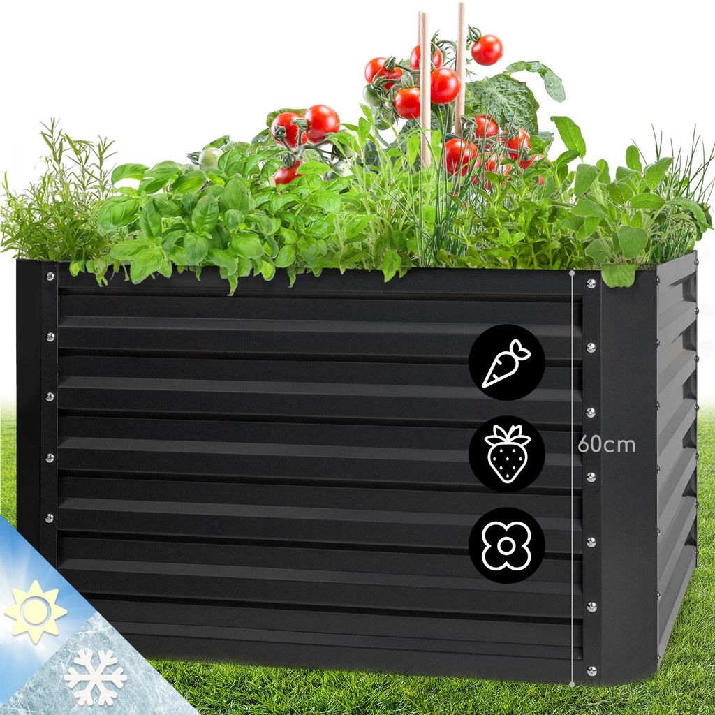BlumfeldtHigh Grow Straight, podwyższona grządka, 100 x 60 Zdjęcie produktu 