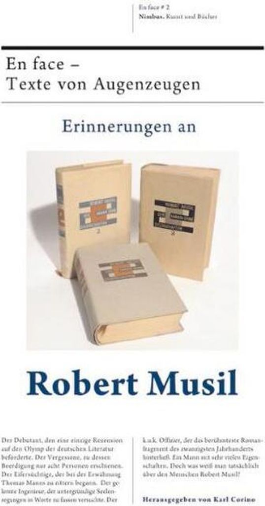 Erinnerungen an Robert Musil 2