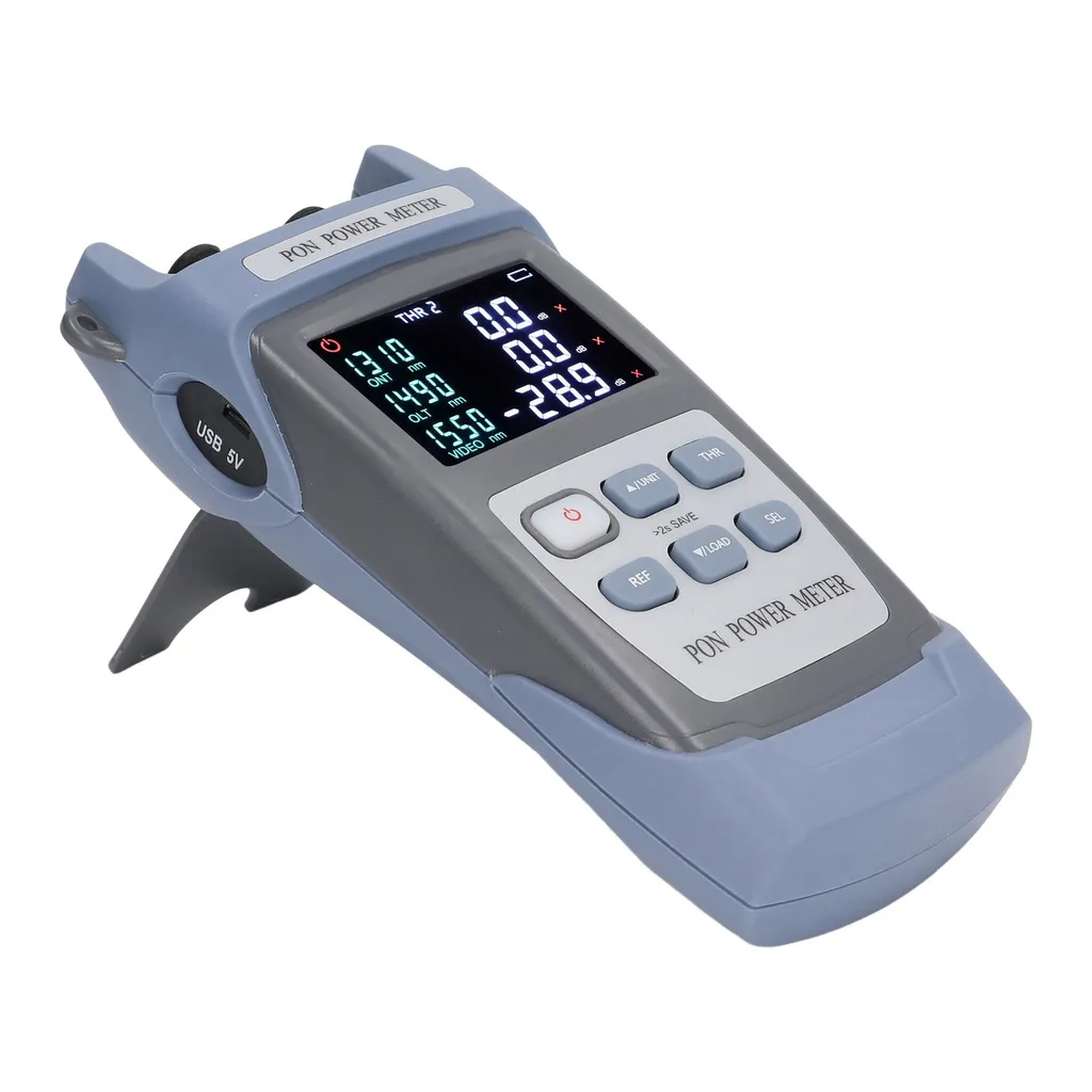 Misuratore Fibra Ottica FTTH - Tester di Potenza Professionale Ottico - 7