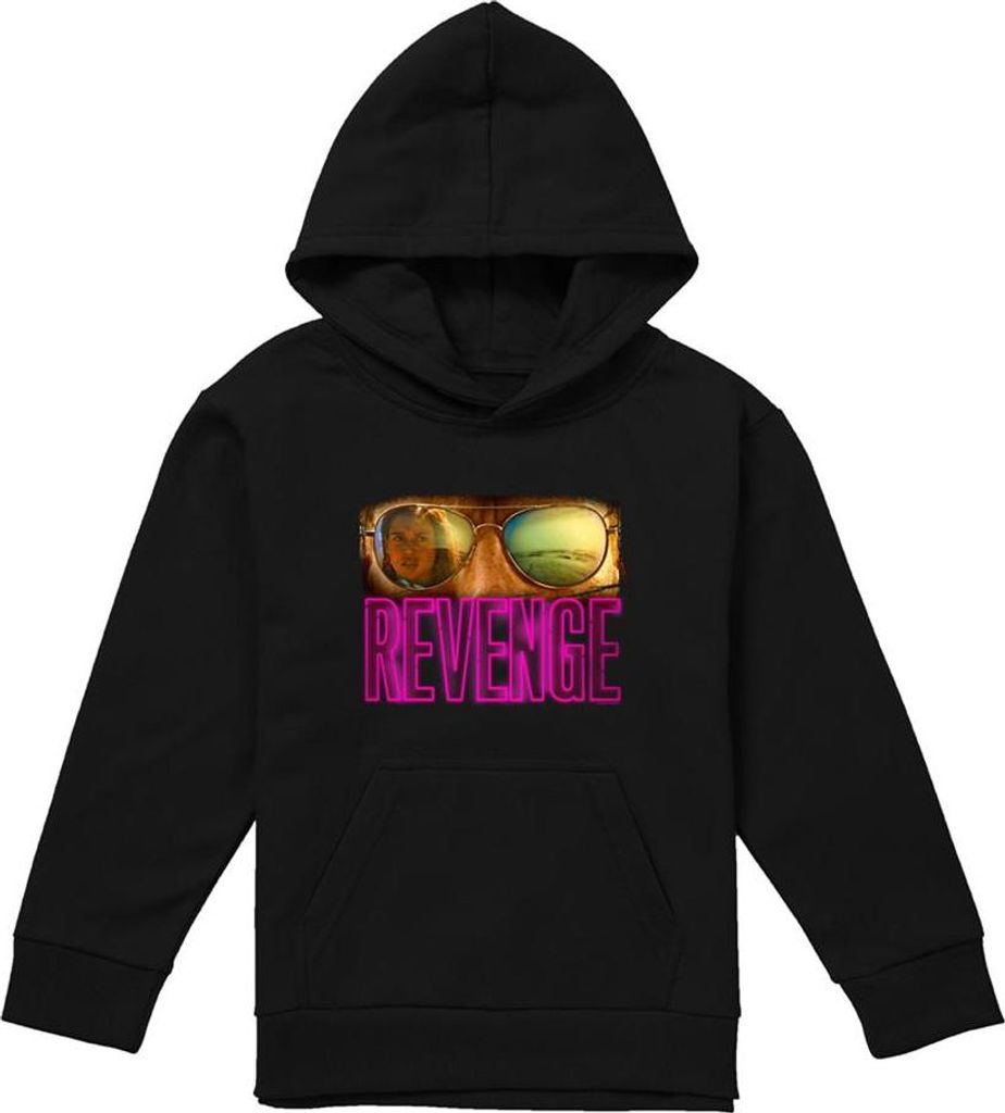 Revenge - Kapuzenpullover für Kinder TV32094 (116) (Schwarz)
