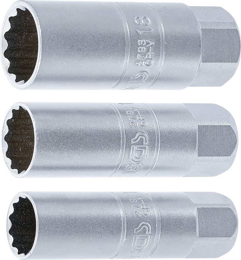 BGS technic Spark Plug Socket Set 12-Point, 280 g Obrázek produktu 