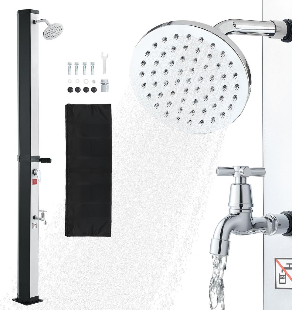 VEVOR doccia solare 35 L, doccia da giardino 2160 mm, Immagine del prodotto 