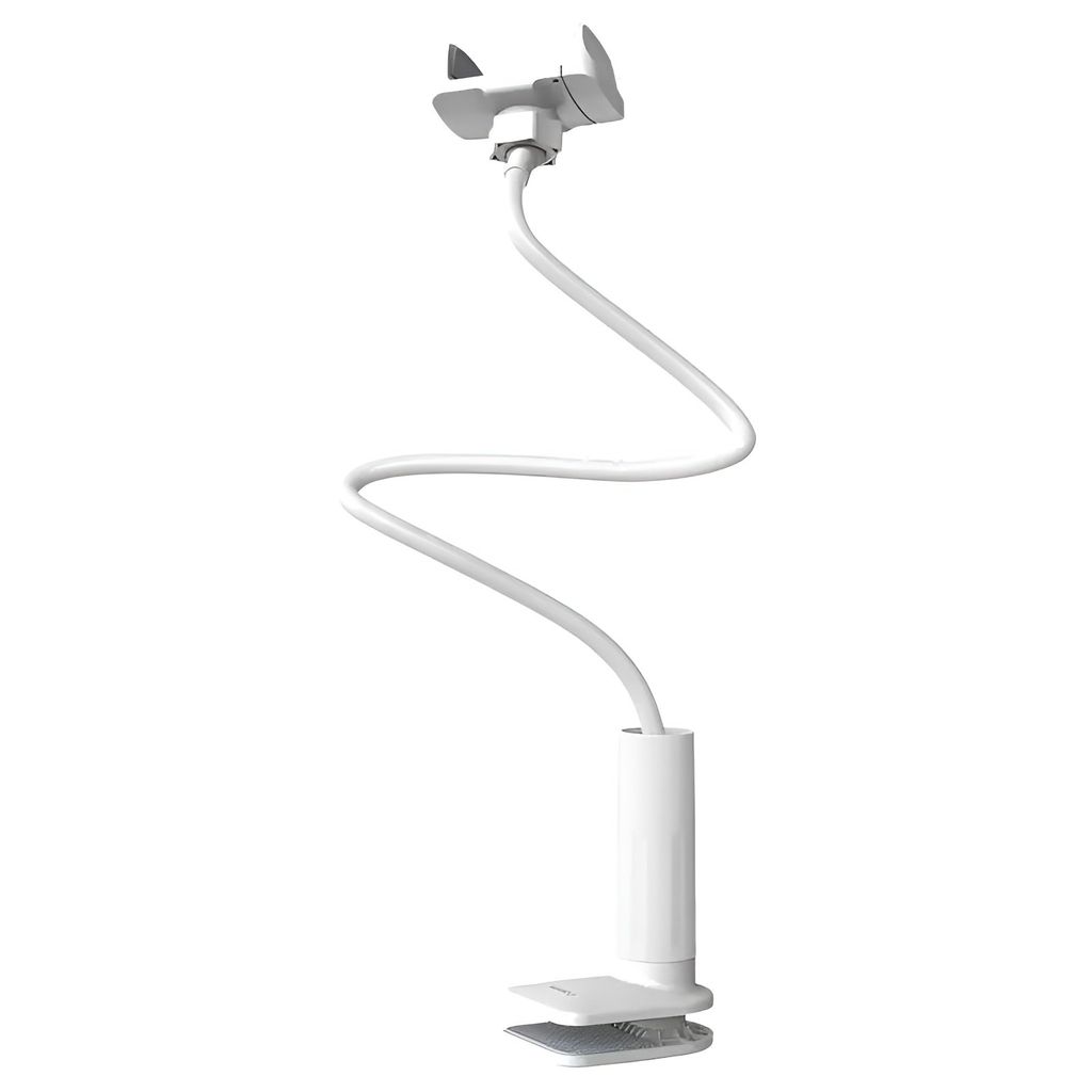 Pronett XA033 Ohybný držiak telefónu s klipom 58 cm biela Obrázok produktu 