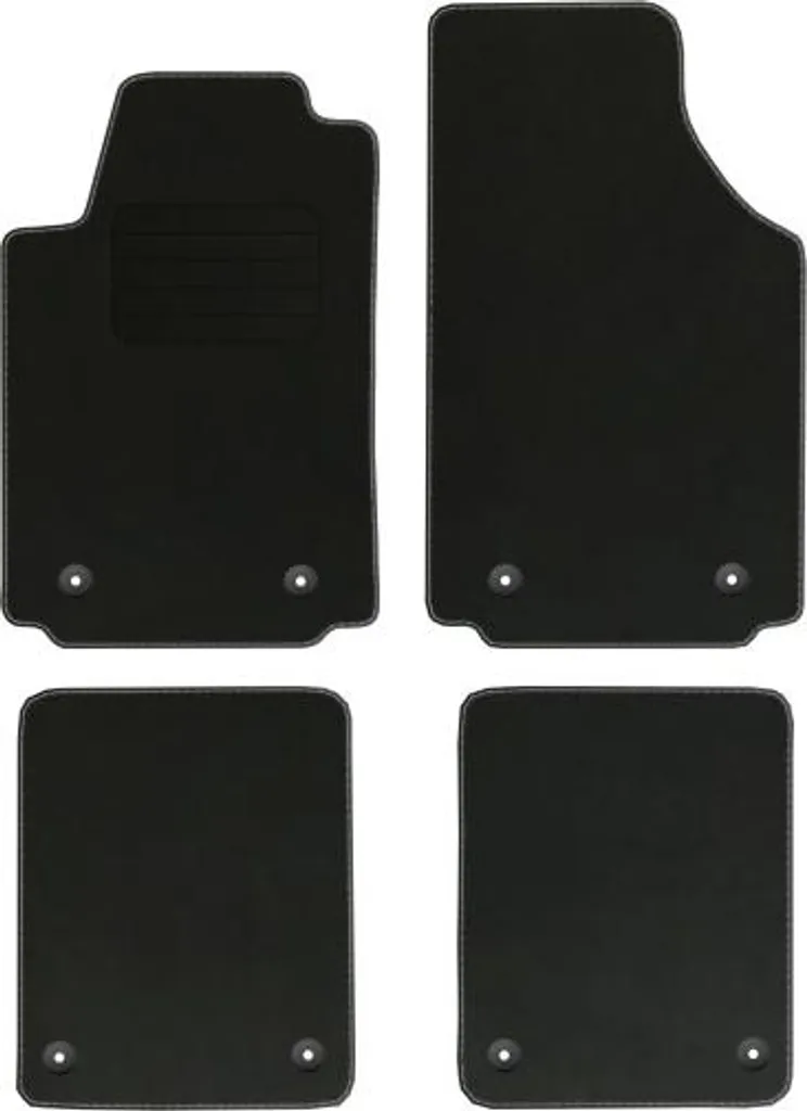 Set Tappetini Audi A2 8Z 99-05 su Misura - Velluto Polipropilene BASIC
