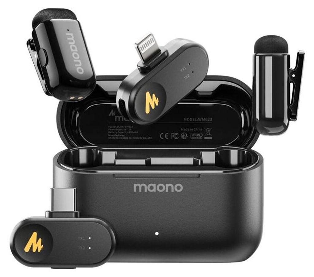 Maono WM622 PBC2 drahtloses Mikrofon Set Produktbild 