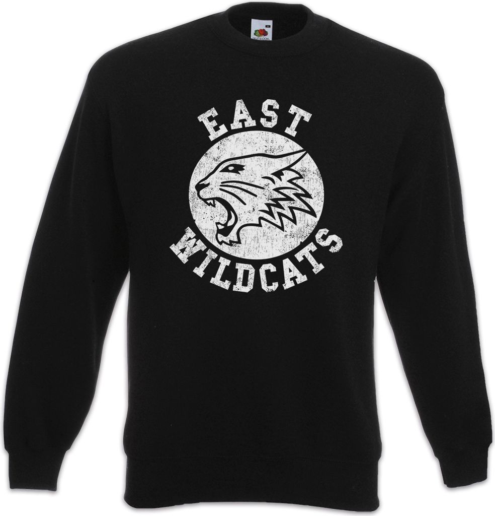 Urban Backwoods East Wildcats, Sweatshirt, Farbe: Schwarz, Produktbild 