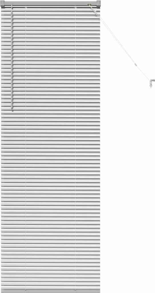 vidaXL Balkenjalousien Silber 175 x 60 cm Aluminium