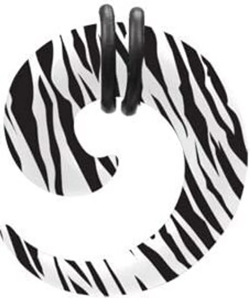 Espansore Spirale Acrilico Karisma 10mm Zebra PDSP.ZE | Qualità Pro