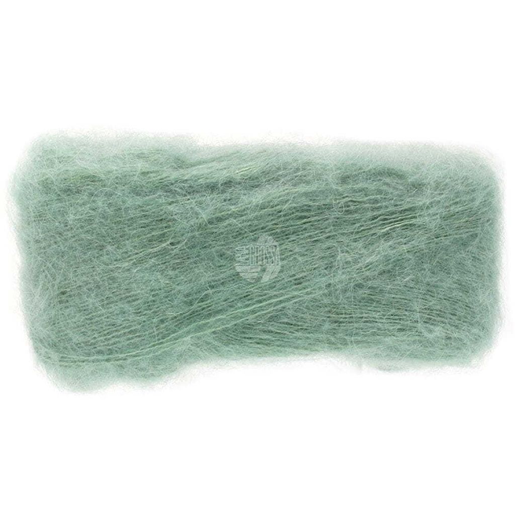 Lana Grossa SETASURI 25 g feines Lace-Garn aus Alpaka und Seide 212 m Farbe 041 - Helles Seegrün