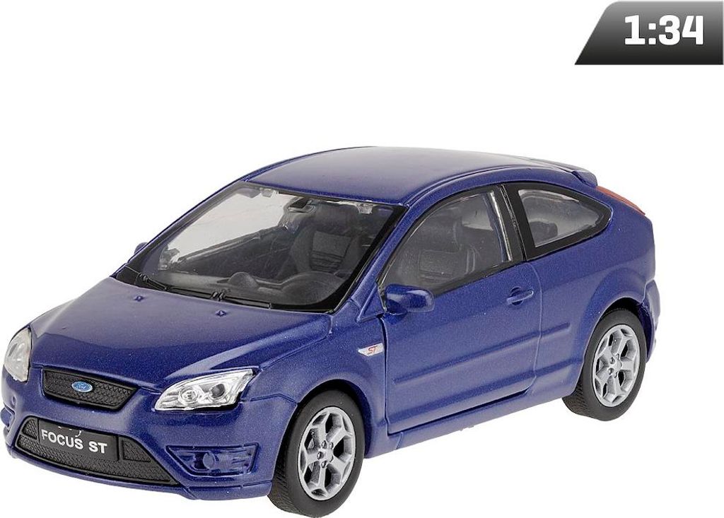 Modèle réduit 1:34, Ford Focus ST, bleu Image du produit 