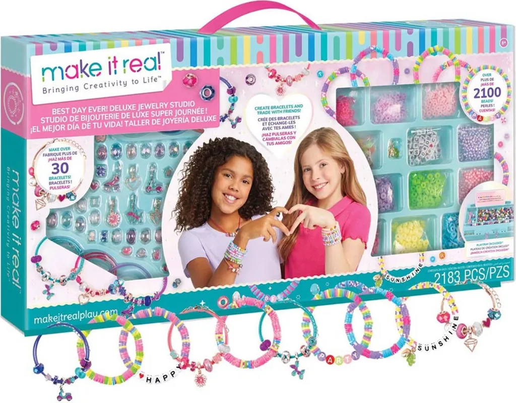 Studio de création de bijoux de luxe Make It Real pour créer ses bracelets